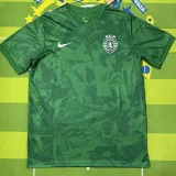 2025-26 Mens Sporting Lisbon Green soccer Jersey
