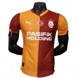 2025-26 Mens Galatasaray home Red Yellow  Player soccer jersey