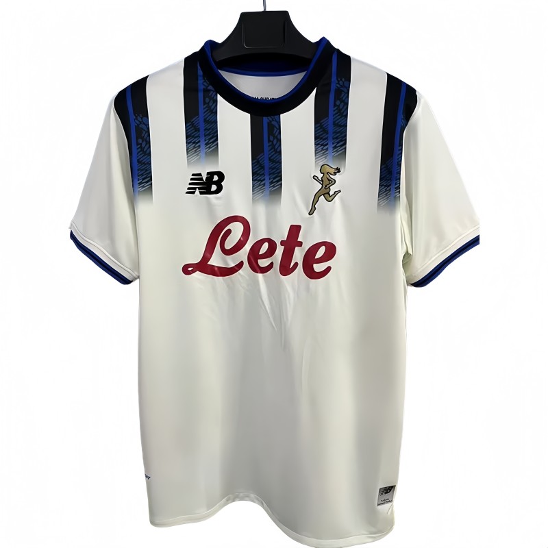 2025-26  Mens Atalanta away white soccer Jersey