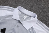 2025-26 Mens Real Madrid gray white Training Short Suit