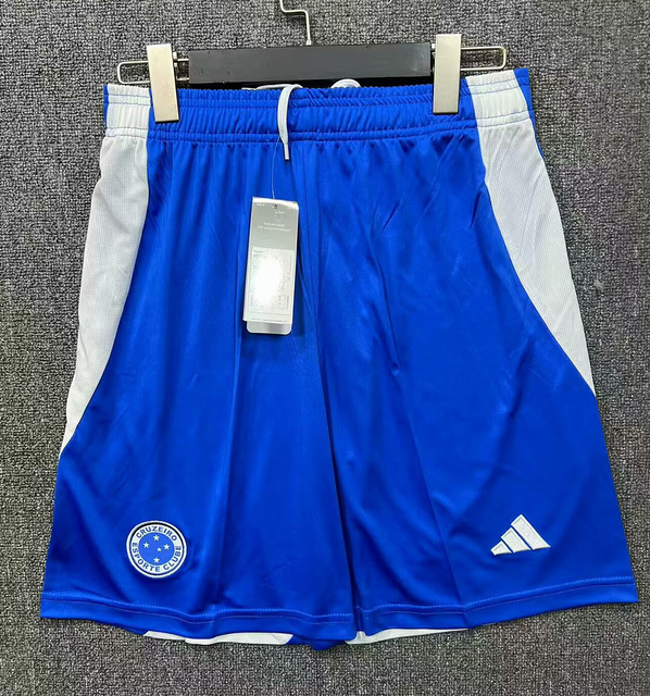 2025-26  Mens  Cruzeiro  away blue Shorts Pants