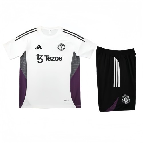 2025-26 Mens Manchester United white Short traning suit