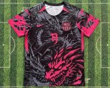 2025-26 Mens Barcelona black  soccer Jersey