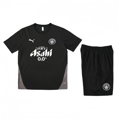2025-26  Mens Manchester City black  training Short suit