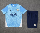 2025-26  Mens Manchester City  Blue training Short suit