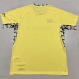 2025-26 Mens Hertha Berliner away yellow soccer jersey