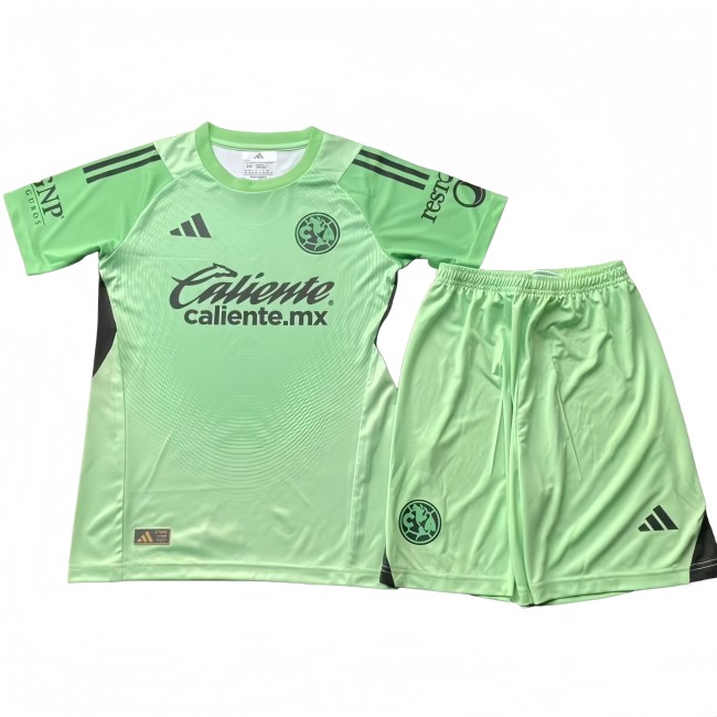 2025-26 Kids  Club America goalkeeper green  soccer jersey