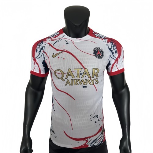 2025-26 Mens PSG Player white Soccer Jersey