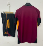 2025-26 Mens Roma home red Training Short Suit