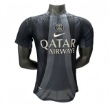 2025-26 Mens PSG Player dark gray Soccer Jersey