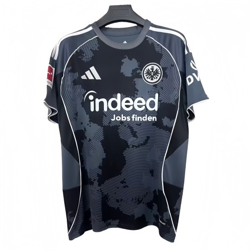 2025-26 Mens Frankfurt  third away grey  Soccer Jersey