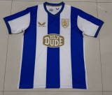 2025-26 Mens Huddersfield Town blue soccer jersey