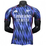 2025-26   Mens Arsenal new blue Player version soccer Jersey