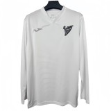 2025-26 Mens Hibernian FC White 125th Anniversary Long Sleeve Soccer Jersey
