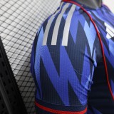 2025-26   Mens Arsenal new blue Player version soccer Jersey