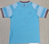 2025-26 Mens Burnley away blue Soccer Jersey