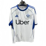 2025-26 Mens Como away white  Soccer Jersey