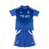 2025-26 Kids Aberdeen Blue Goalkeeper  Soccer Jersey