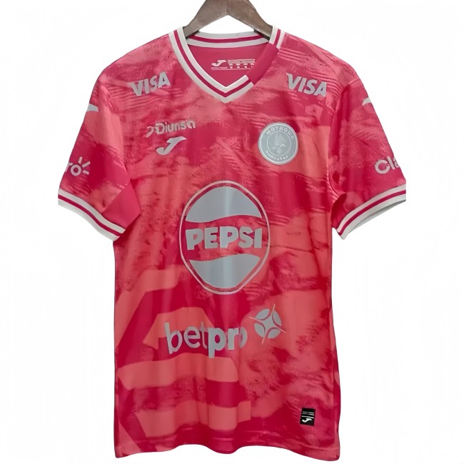 2025-26 Mens Motagua red Fans Soccer Jersey