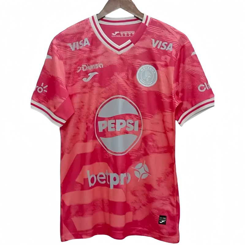 2025-26 Mens Motagua red Fans Soccer Jersey