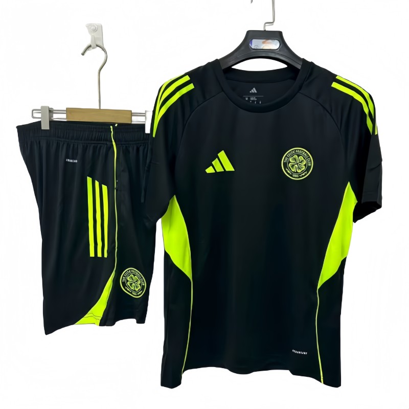 2025-26 Mens Celtic black  Training Short Suit