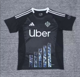 2024-25 Mens Como third away black Soccer Jersey