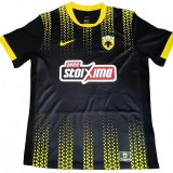 2025-26 Mens  AEK Athens  away black Fans Soccer Jersey