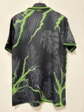 2025-26 Mens Real Madrid  black green soccer jersey