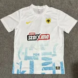 2025-26 Mens  AEK Athens Third away white Fans Soccer Jersey