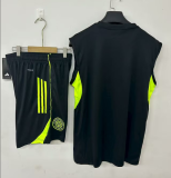 2025-26 Mens Celtic black vest Training Short Suit