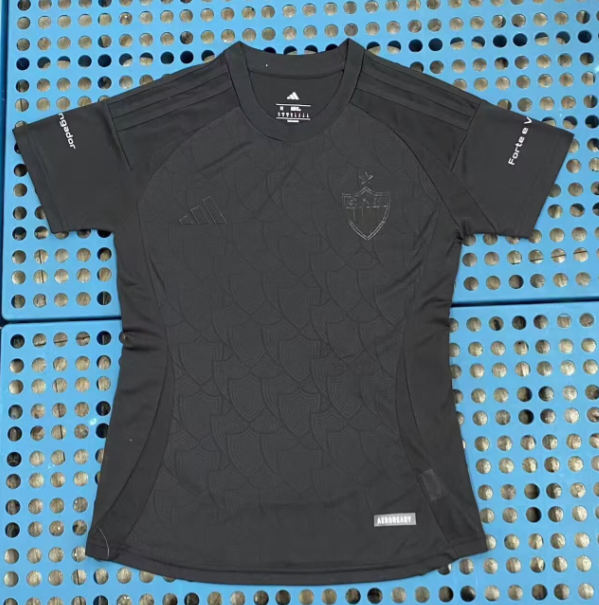 2025-26 Women Atletico Mineiro black soccer Jersey