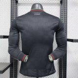 2025-26 Mens Bayern Munich Third away black  Player  Long Sleeve  Jersey