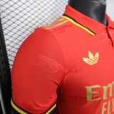 2025-26  Mens Arsenal Special Edition red Player version soccer Jersey