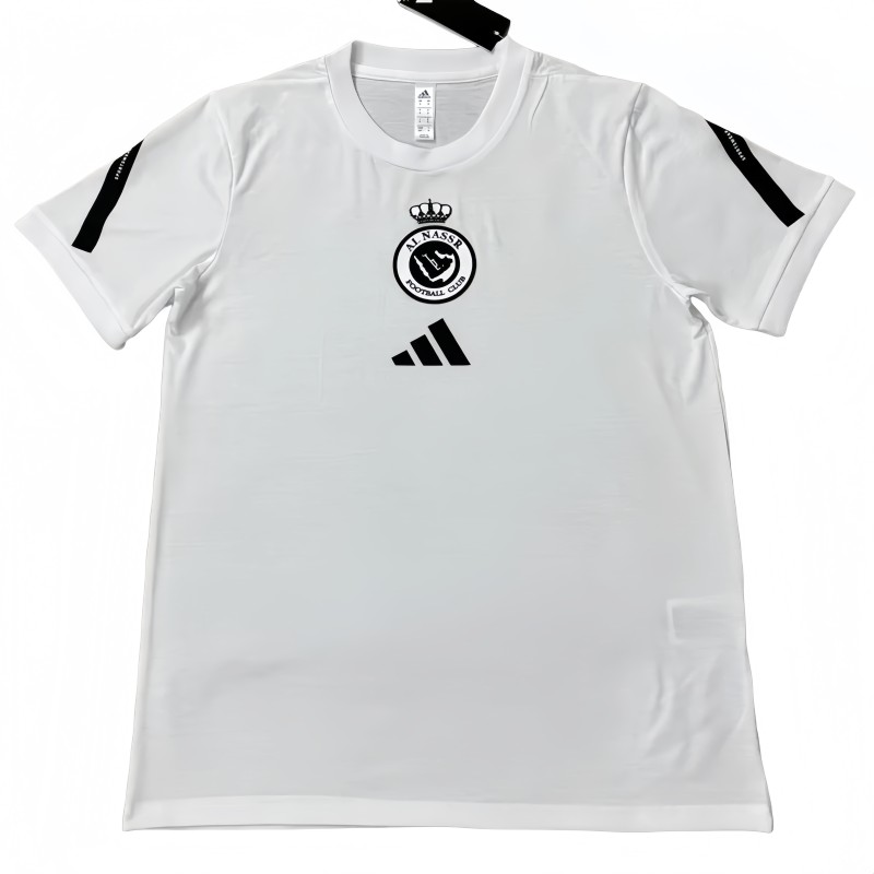2025-26 Mens Al-Nassr white High Quality Casual T-Shirt