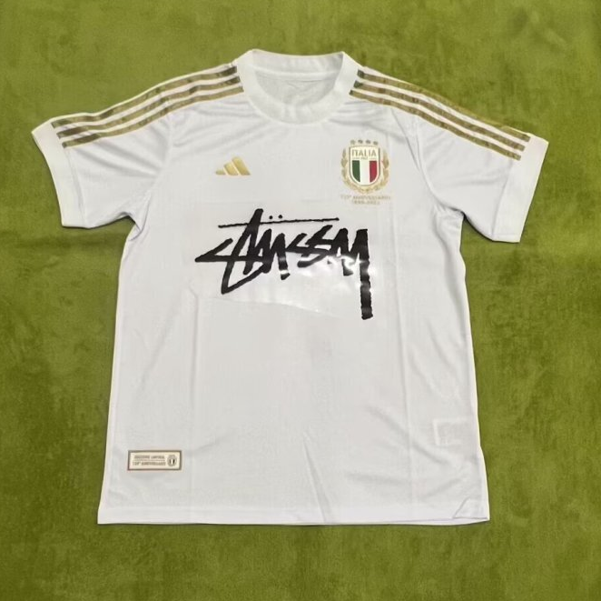 2025-26 Mens Italy white Soccer Jersey