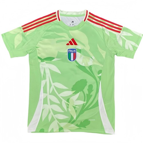 2025-26 Mens Italy Away green Soccer Jersey