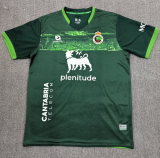 2025-26 Mens Racing de Santander away green Soccer Jersey