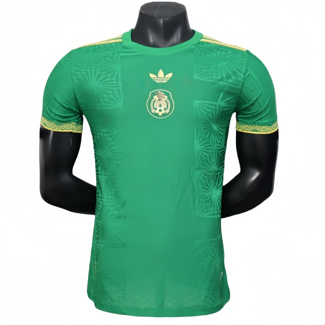 2025-26 Mens Mexico Player version special edition green soccer jersey
