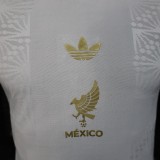 2025-26 Mens Mexico Player version special edition white soccer jersey