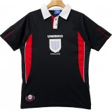 1998 Mens England Away Retro Soccer Jersey