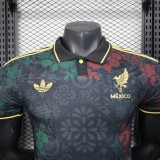 2025-26  Mens Mexico  black Special Edition Player version soccer jersey