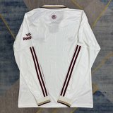 2025-26 Mens Arsenal white Third away  Long Sleeve soccer Jersey