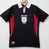 1998 Mens England Away Retro Soccer Jersey