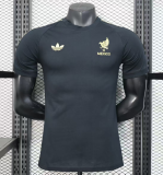 2025-26  Mens Mexico  black  Cotton casual  Player version soccer jersey