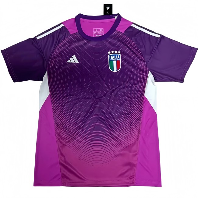 2025-26 Mens Italy Purple GoalKeeper Soccer Jersey