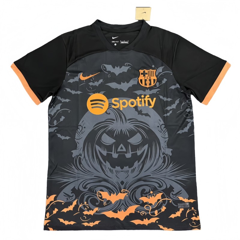 2025-26 Mens Barcelona black soccer Jersey
