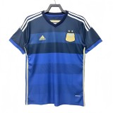 2014 Mens Argentina Away Retro Soccer Jersey