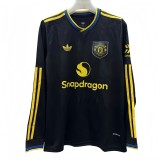 2025-26 Mens Manchester United Third away Long Sleeve soccer Jersey