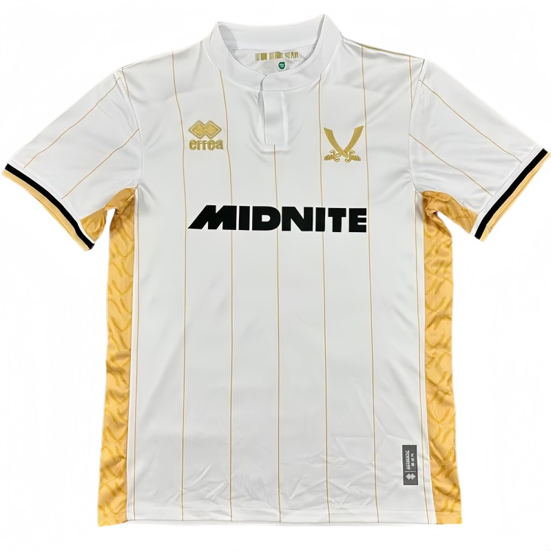 2025-26 Mens Sheffield United Away white  Soccer Jersey