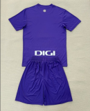 2025-26 Kids  Athletic Bilbao goalkeeper Purple  soccer Jersey